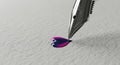 Fountain Pen Nib Writing on Paper Royalty Free Stock Photo