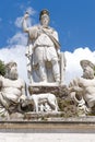 Fountain Piazza del Popolo, Rome, Italy