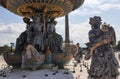 Fountain of place of Concorde Paris Royalty Free Stock Photo