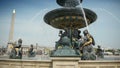 Fountain at place de Concorde in Paris, France