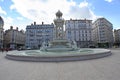 Fountain on Place de Jacobins, Lyon