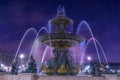 Fountain at Place de la Concord in Paris