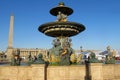 Fountain at Place de la Concorde. Paris. France