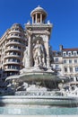 Fountain in Place des Jacobins