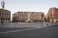 Fountain in Place Massena in Nice