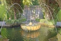 Fountain and pool in the Generalife, Granada