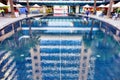 Fountain Pool in Modern Shopping Centre, Astralia Royalty Free Stock Photo