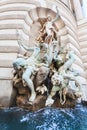 Fountain The power of the sea in Hofburg, Vienna