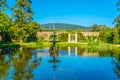 Fountain in the Powerscourt Estate in Ireland