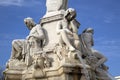 Fountain by Pradier, Esplanade Charles de Gaulle Square, Nimes