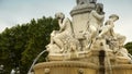 Fountain Pradier, Nimes France