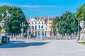 Fountain at Prato della valle in Italian town Padua Royalty Free Stock Photo