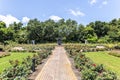 Fountain at public park in Bellingraths gardens Royalty Free Stock Photo