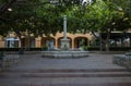 A fountain in Puerto Portals in Mallorca