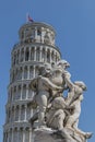 The Fountain of Putti in the Piazza del Duomo in Pisa Royalty Free Stock Photo