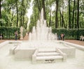 Fountain 'Pyramid' on the main alley of the 'Summer Garden'.