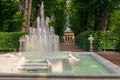 Fountain Pyramid in the Summer garden