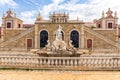 Estoi Palace Garden Fountain, Algarve, Portugal. Royalty Free Stock Photo