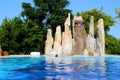 Fountain in the relax zone of one of the Turkish hotels.