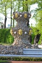 Fountain in renovated Summer garden