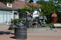 Fountain in the Resort of Bad Harzburg, Lower Saxony