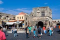 Fountain in Rhodes Island Greece