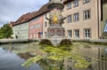 Fountain in Rothenburg ob der Tauber, Germany