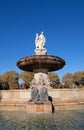 Fountain Rotonde (1860). Aix-en-Provence, France