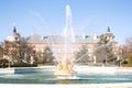 Fountain of the royal palace of Aranjuez, Madrid Royalty Free Stock Photo