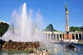 Fountain of the Russian Memorial, Vienna Royalty Free Stock Photo
