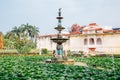 Fountain at Saheliyon Ki Bari Garden of the Maidens in Udaipur, India