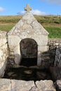Fountain Saint They in Cleden cap sizun Royalty Free Stock Photo