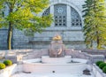 Fountain of Saint Joseph`s Oratory of Mount Royal Royalty Free Stock Photo