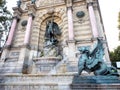 Fountain Saint Michel in Paris, France