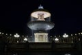 Fountain in the saint peters square Royalty Free Stock Photo