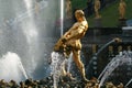 Fountain of Samson Petrodvorets (Peterhof) Royalty Free Stock Photo