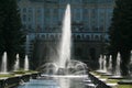 Fountain of Samson Petrodvorets (Peterhof) Royalty Free Stock Photo