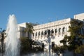 Fountain at the San Diego Natural History Museum Royalty Free Stock Photo