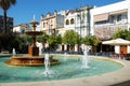 Fountain, Sanlucar de Barrameda. Royalty Free Stock Photo