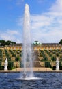 Fountain at Sanssouci, Potsdam Royalty Free Stock Photo