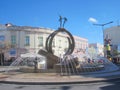 Fountain sculpture in Loule