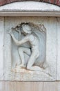 Fountain sculpture Young Man Drinking Water