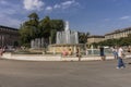 Fountain in Milano Royalty Free Stock Photo