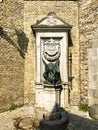 Fountainin Bruges, Belgium Royalty Free Stock Photo