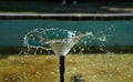 Fountain in Sibiu  - "Sub Arini" Park Royalty Free Stock Photo