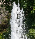 Fountain splashes as an abstract background. Texture Royalty Free Stock Photo