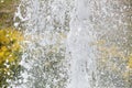 Fountain splashes as an abstract background. Texture Royalty Free Stock Photo