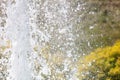 Fountain splashes as an abstract background. Texture Royalty Free Stock Photo