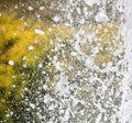 Fountain splashes as an abstract background. Texture Royalty Free Stock Photo