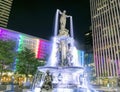 Fountain sq Royalty Free Stock Photo